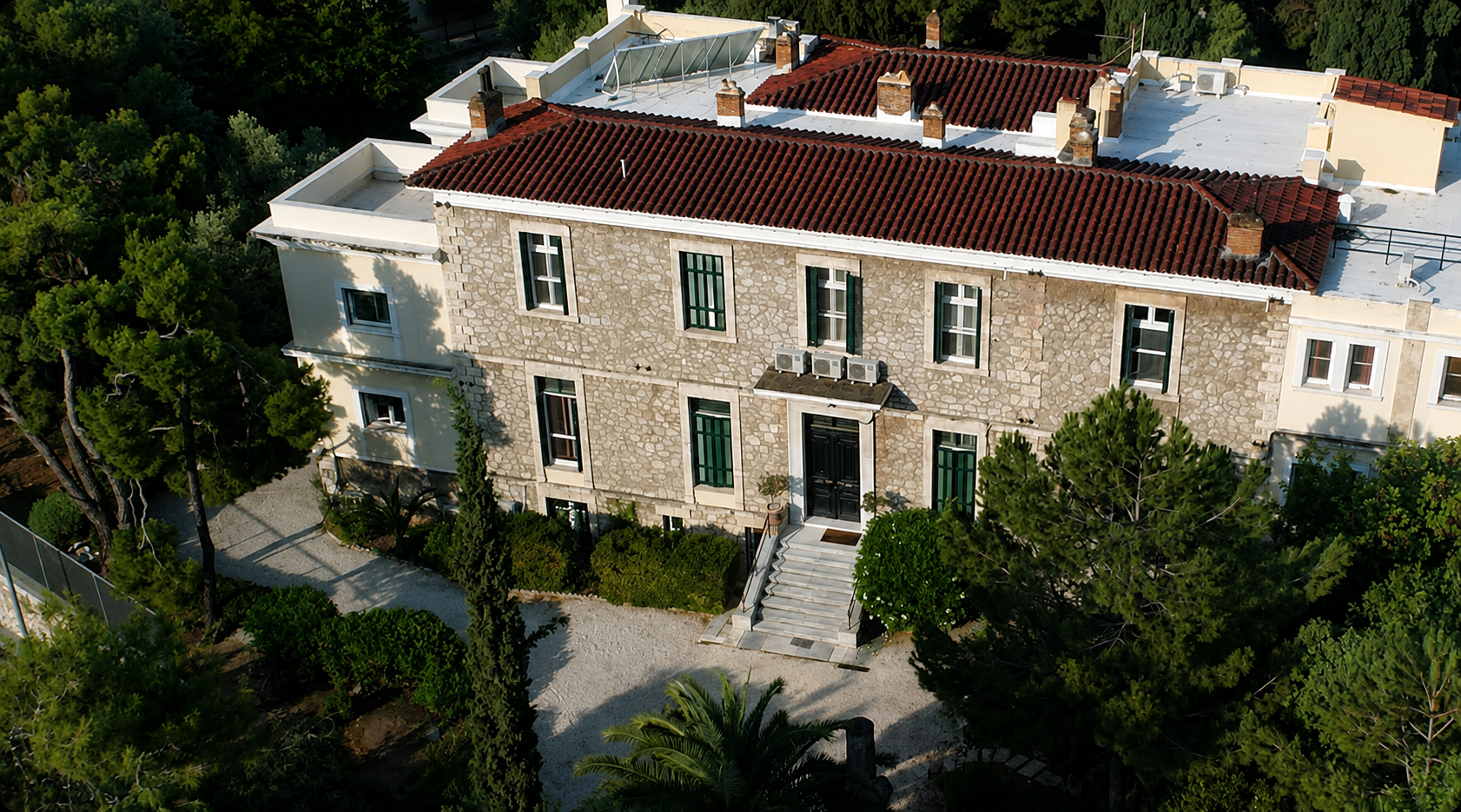 Historic view of the British School at Athens