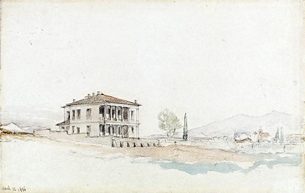 The BSA, 1886. Watercolour sketch by Francis Penrose