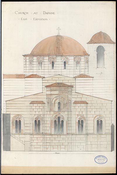 Daphni monastery, Byzantine Research Fund, BSA Archive.